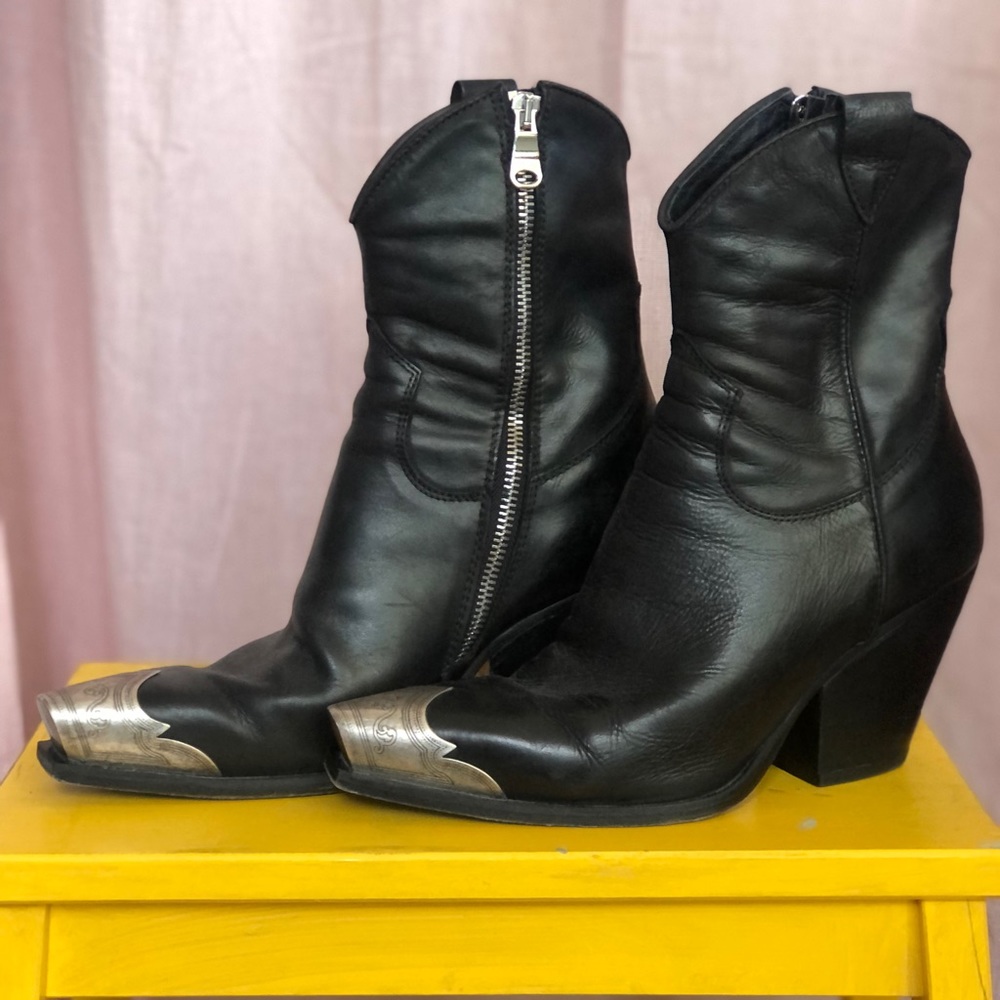 FREE PEOPLE BRAYDEN WESTERN BOOT 37.5
